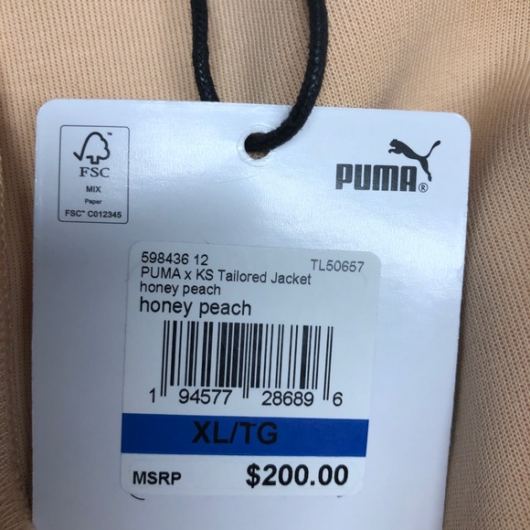 PUMA KIDSUPER STUDIOS Mens Tailored Jacket Sz XL - Picture 6 of 9